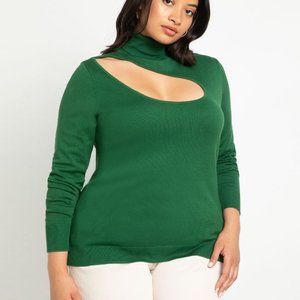 NWT Eloquii Cutout Neckline Turtleneck- 18/20